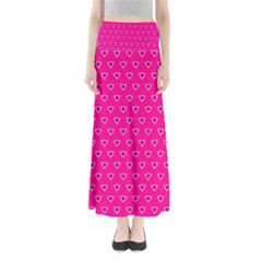 Pattern Full Length Maxi Skirt by gasi