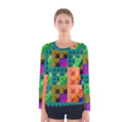 Pattern Women s Long Sleeve Tee