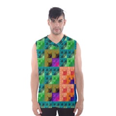 Pattern Men s Basketball Tank Top by gasi