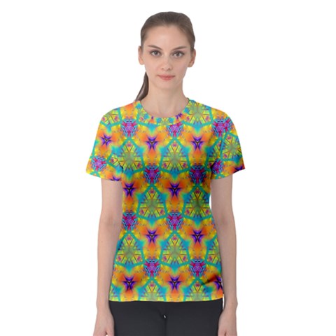 Pattern Women s Sport Mesh Tee by gasi