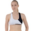 Pattern Criss Cross Racerback Sports Bra View1