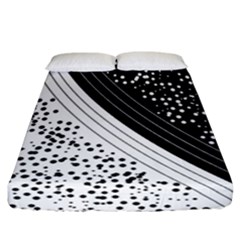 Pattern Fitted Sheet (california King Size) by gasi