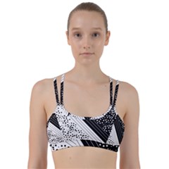 Pattern Line Them Up Sports Bra by gasi