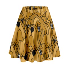 Bulldogge High Waist Skirt by gasi