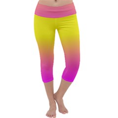 Pattern Capri Yoga Leggings by gasi