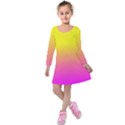 Pattern Kids  Long Sleeve Velvet Dress View1