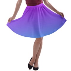 Pattern A-line Skater Skirt by gasi