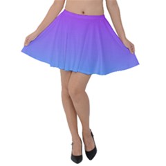 Pattern Velvet Skater Skirt