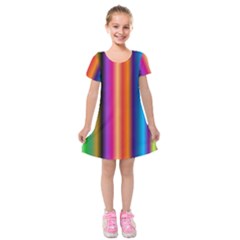 Pattern Kids  Short Sleeve Velvet Dress by gasi