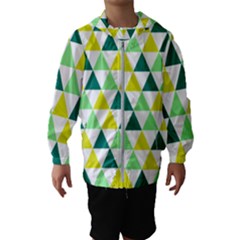 Pattern Hooded Wind Breaker (kids) by gasi