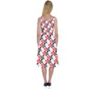 Pattern Midi Sleeveless Dress View2