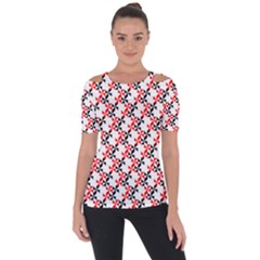 Pattern Short Sleeve Top