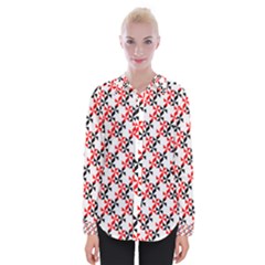 Pattern Womens Long Sleeve Shirt