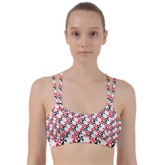 Pattern Line Them Up Sports Bra