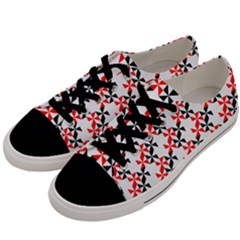 Pattern Men s Low Top Canvas Sneakers