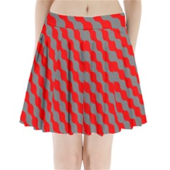 Pattern Pleated Mini Skirt by gasi