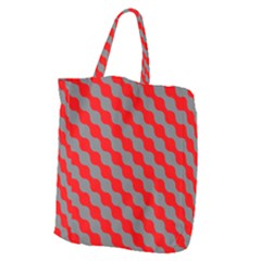 Pattern Giant Grocery Zipper Tote