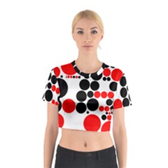 Pattern Cotton Crop Top by gasi