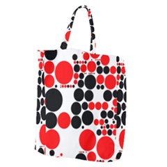 Pattern Giant Grocery Zipper Tote