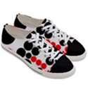 Pattern Women s Low Top Canvas Sneakers View3