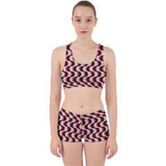 Pattern Work It Out Sports Bra Set by gasi