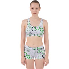 Pattern Work It Out Sports Bra Set by gasi