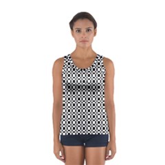 Pattern Sport Tank Top  by gasi