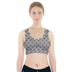 Pattern Sports Bra With Pocket by gasi