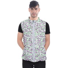 Pattern Men s Puffer Vest by gasi