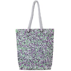 Pattern Full Print Rope Handle Bag (small) by gasi