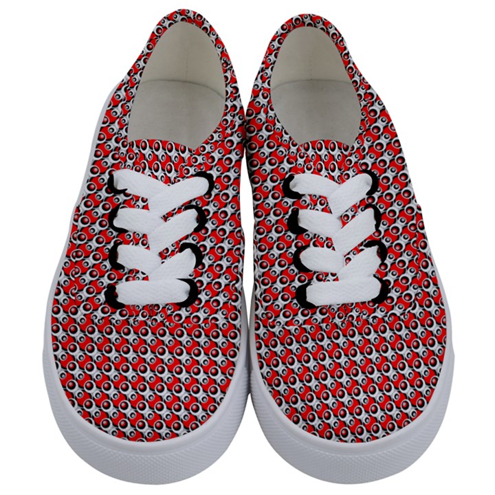 Pattern Kids  Classic Low Top Sneakers