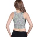 Pattern Racer Back Crop Top View2