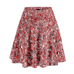 Pattern High Waist Skirt by gasi