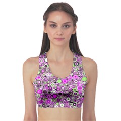 Pattern Sports Bra by gasi