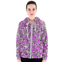 Pattern Women s Zipper Hoodie by gasi