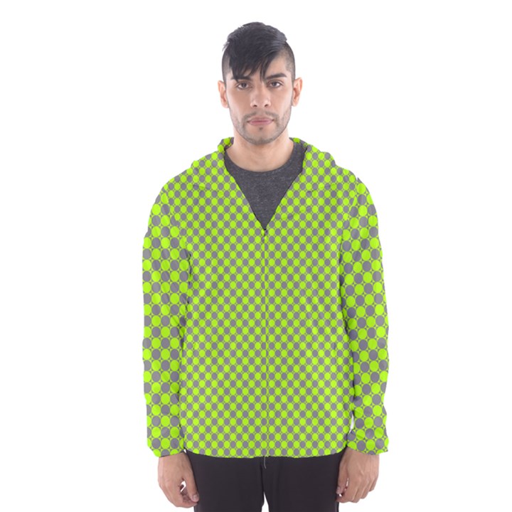 Pattern Hooded Wind Breaker (Men)