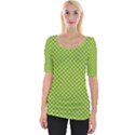 Pattern Wide Neckline Tee View1