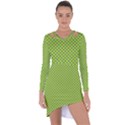 Pattern Asymmetric Cut-Out Shift Dress View1