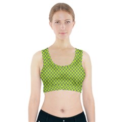 Pattern Sports Bra With Pocket by gasi