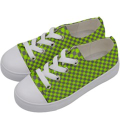 Pattern Kids  Low Top Canvas Sneakers by gasi