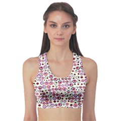 Pattern Sports Bra by gasi