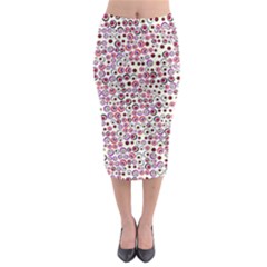 Pattern Midi Pencil Skirt by gasi