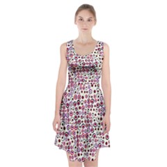 Pattern Racerback Midi Dress by gasi