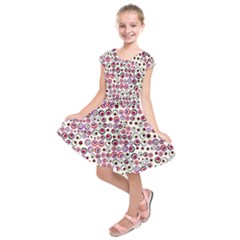 Pattern Kids  Short Sleeve Dress by gasi