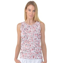 Pattern Women s Basketball Tank Top by gasi