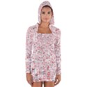 Pattern Long Sleeve Hooded T-shirt View1