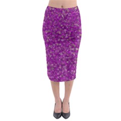 Pattern Midi Pencil Skirt by gasi