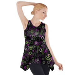 Pattern Side Drop Tank Tunic by gasi