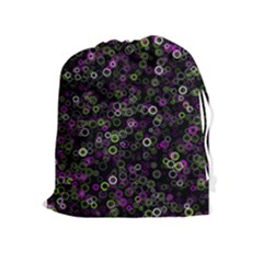 Pattern Drawstring Pouches (extra Large) by gasi