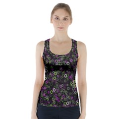 Pattern Racer Back Sports Top by gasi